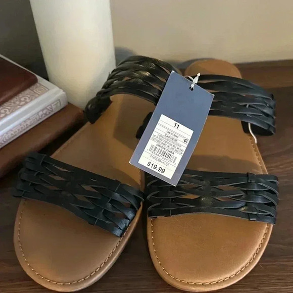 Universal Thread Women's Addie Two Band Slide Sandals - Picture 5 of 6